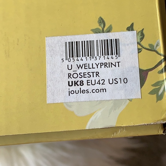 🌈 JOULES WELLIES TALL RAIN BOOTS🌈 - Picture 9 of 9